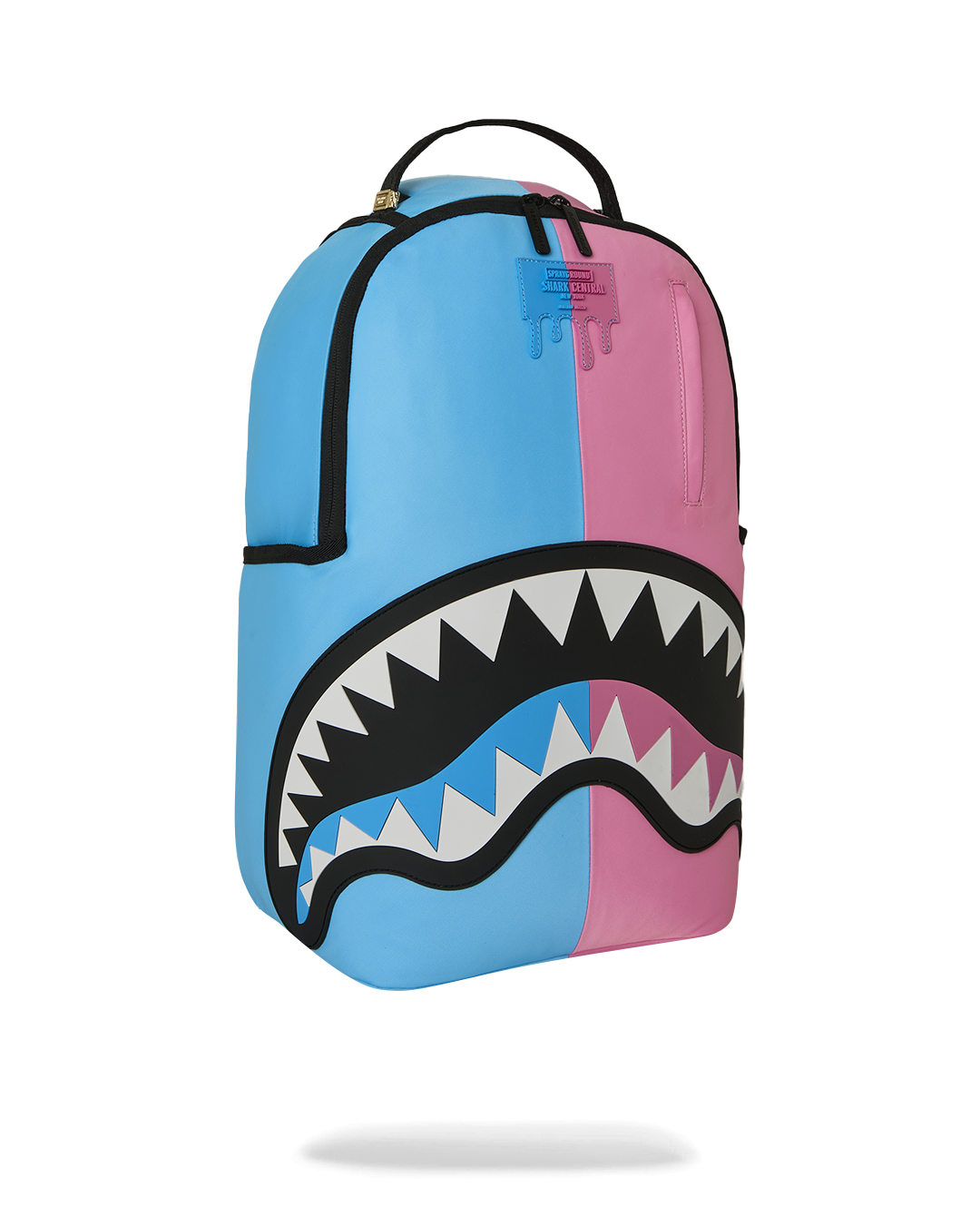 SPRAYGROUND® BACKPACK SHARK CENTRAL COTTON CANDY SPLIT BACKPACK