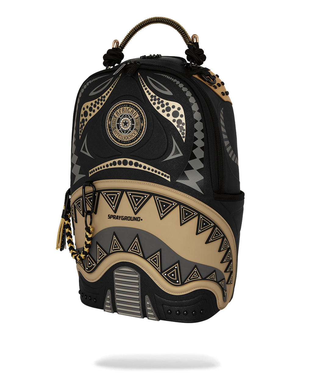 A.I. AFRICAN INTELLIGENCE SHARKS OF THE GOLD OCEAN BACKPACK - SANDFLOWER COLLAB