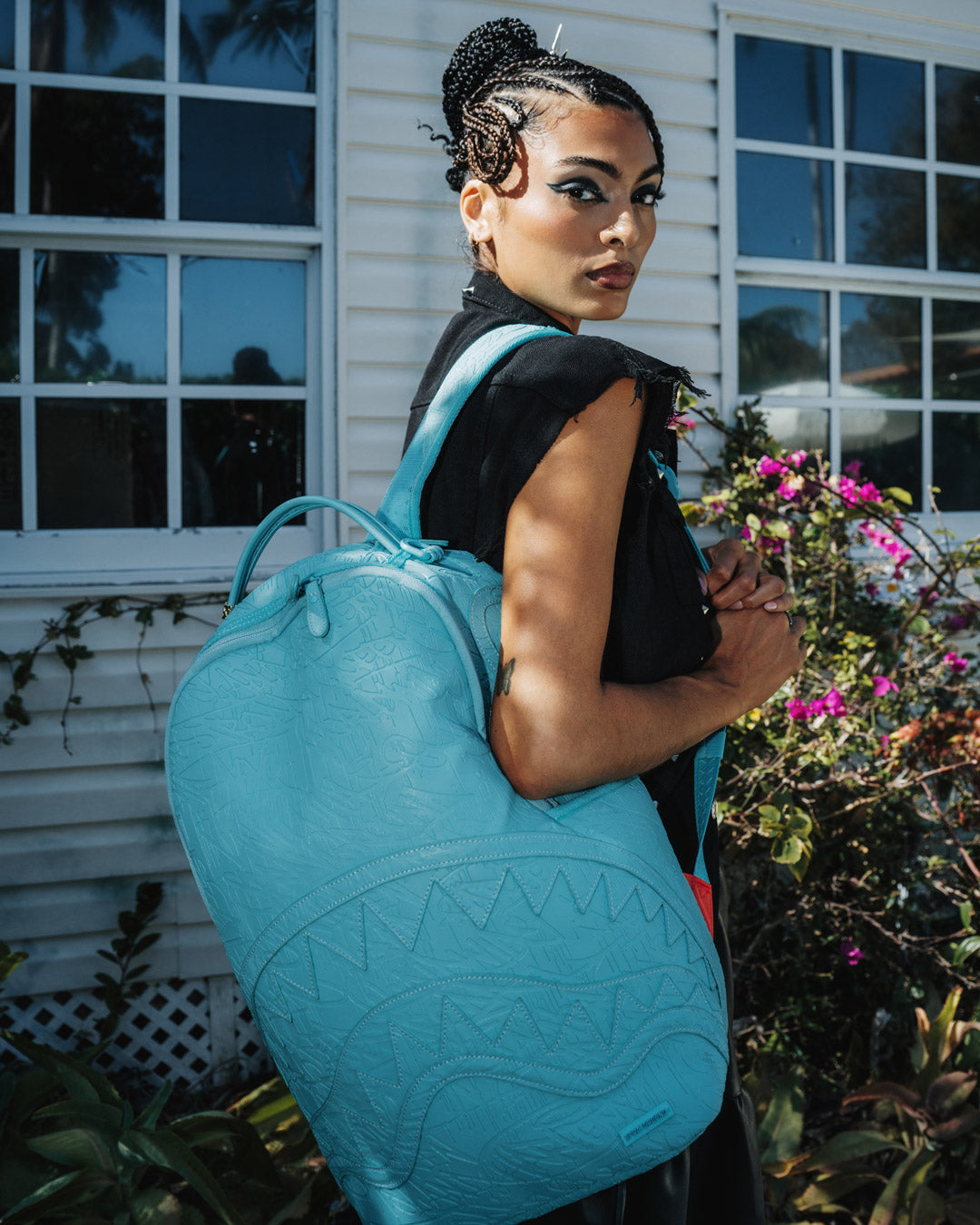 SPRAYGROUND® BACKPACK AQUA NOIR BACKPACK
