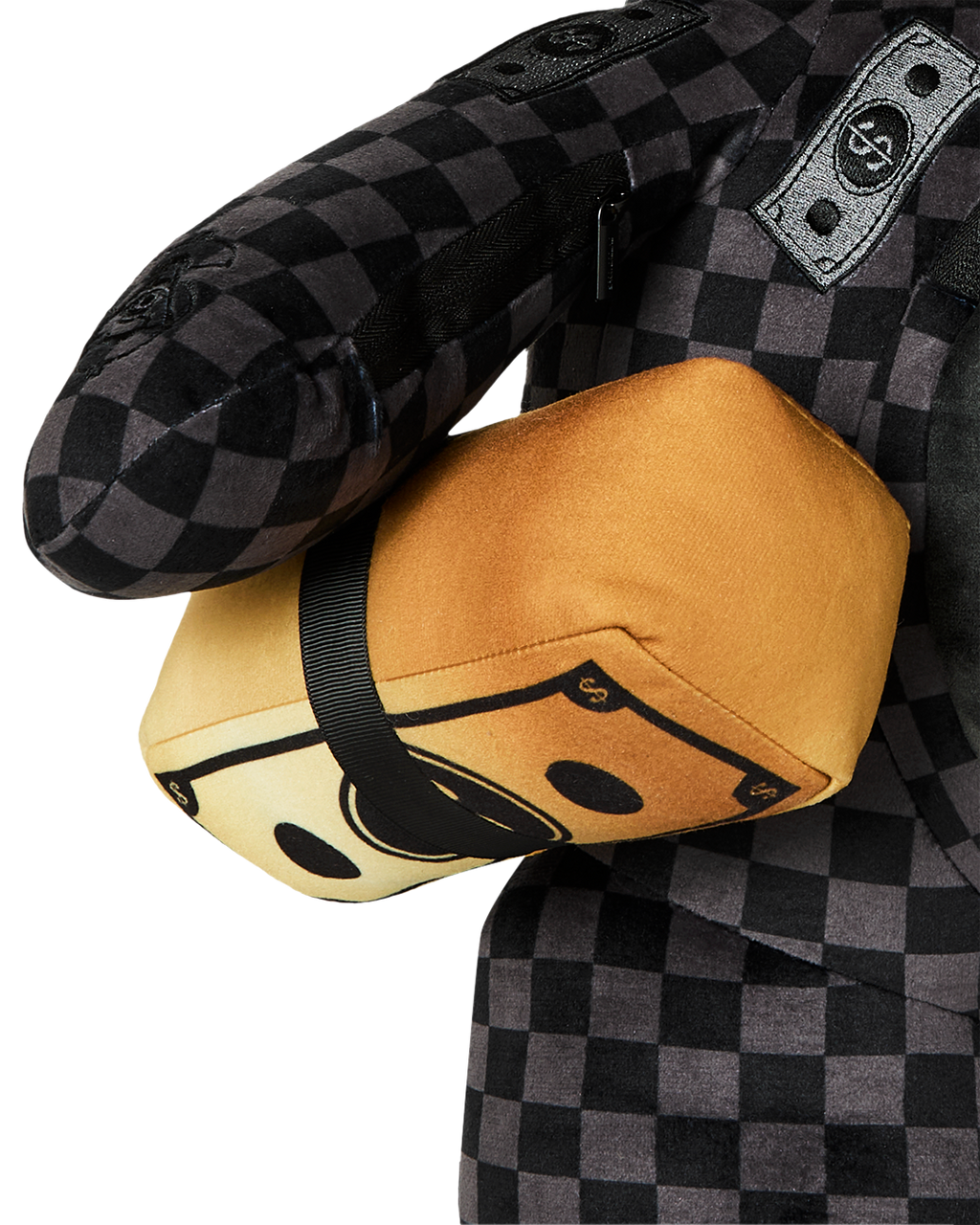 SPRAYGROUND® BACKPACK GOLD FLORAL REMIX MONEYBEAR BACKPACK