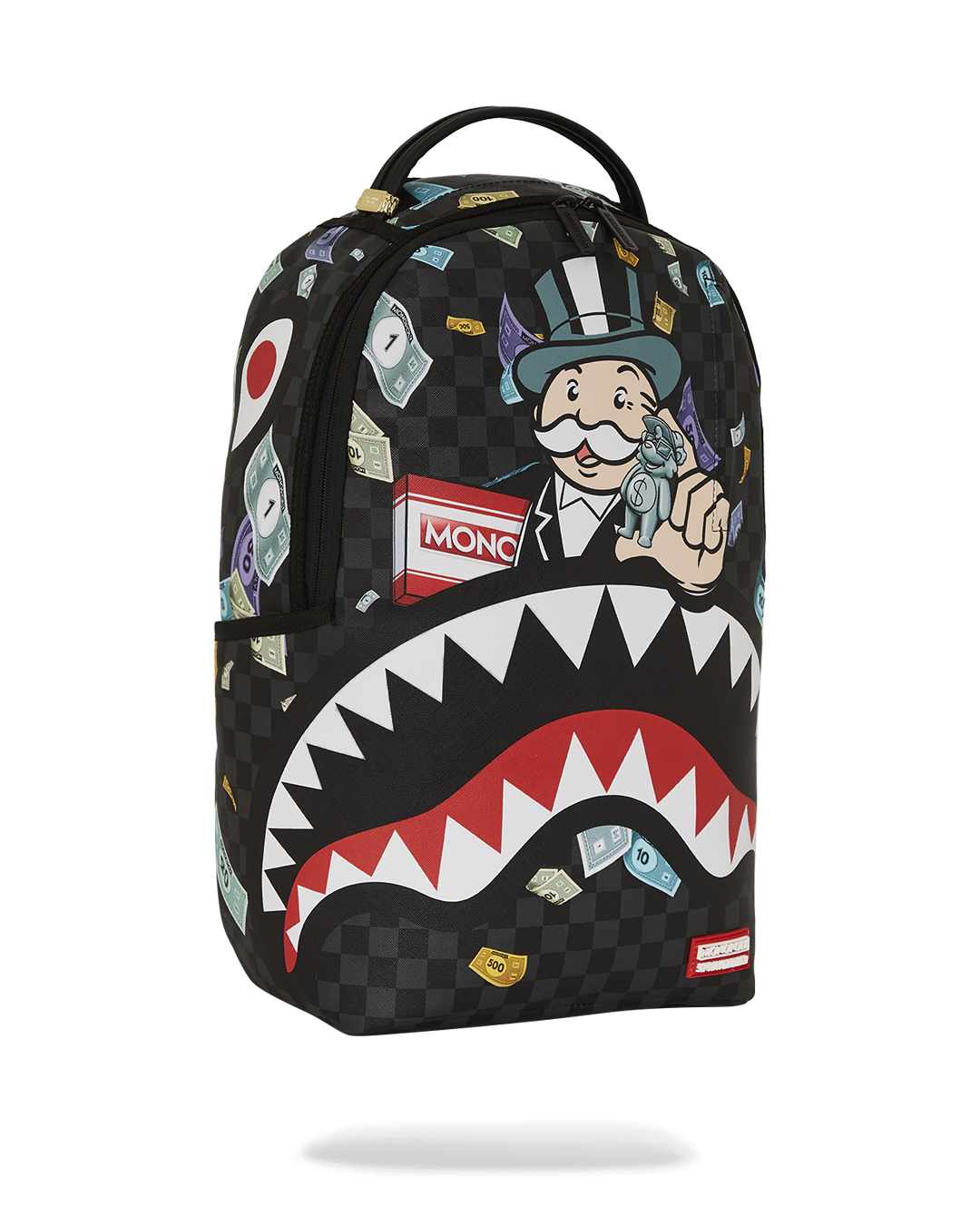 MONOPOLY SHARK RICH BACKPACK