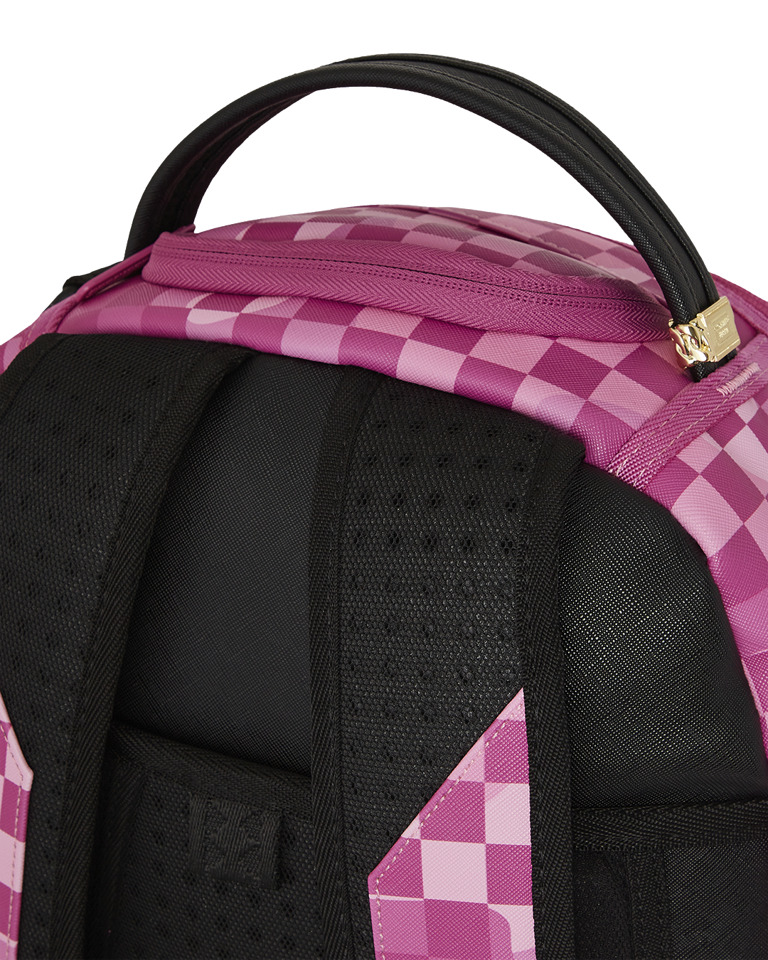PINK CAMOCHECK BACKPACK