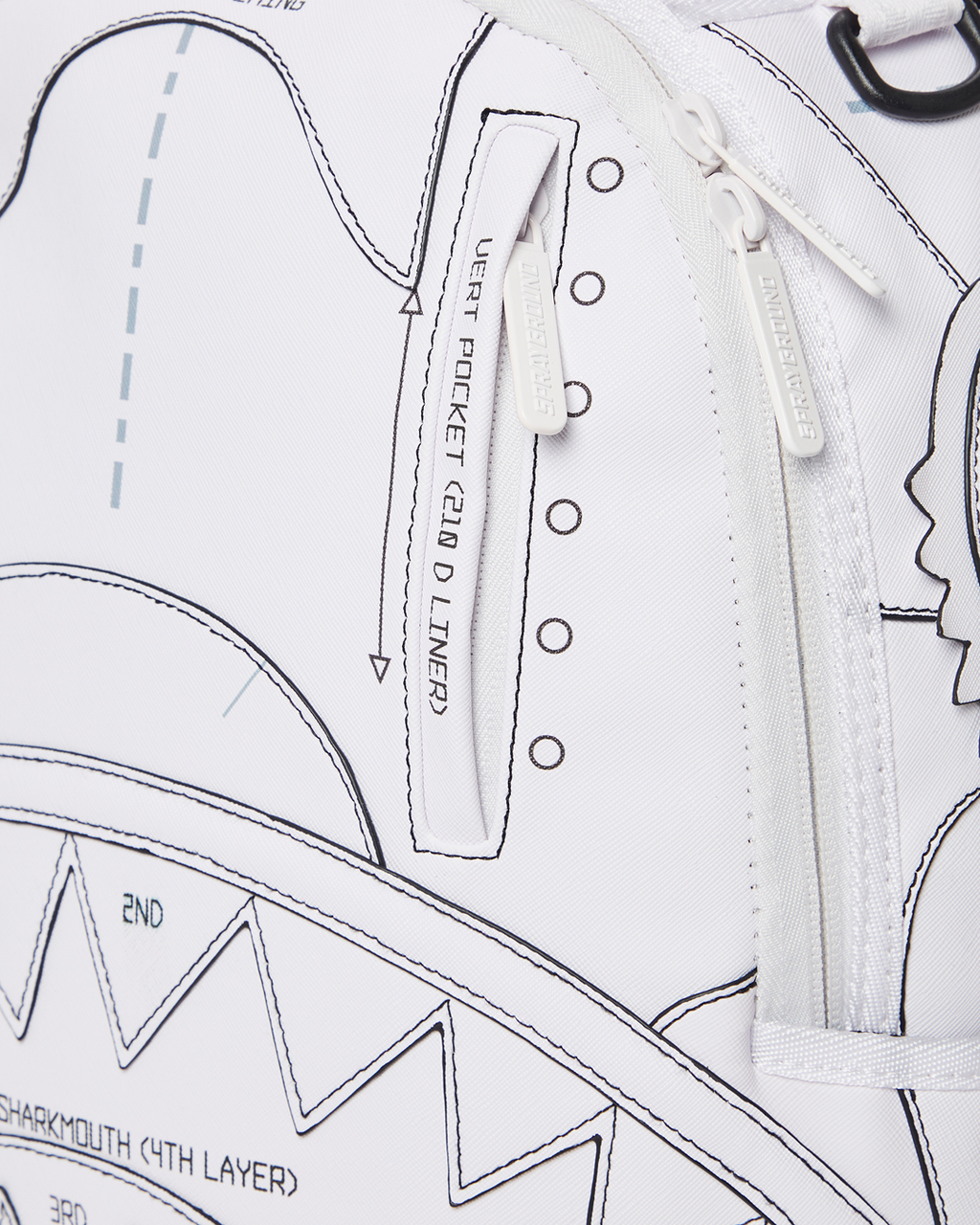 TECHNICAL CUT & SHARK BACKPACK (DLXV)