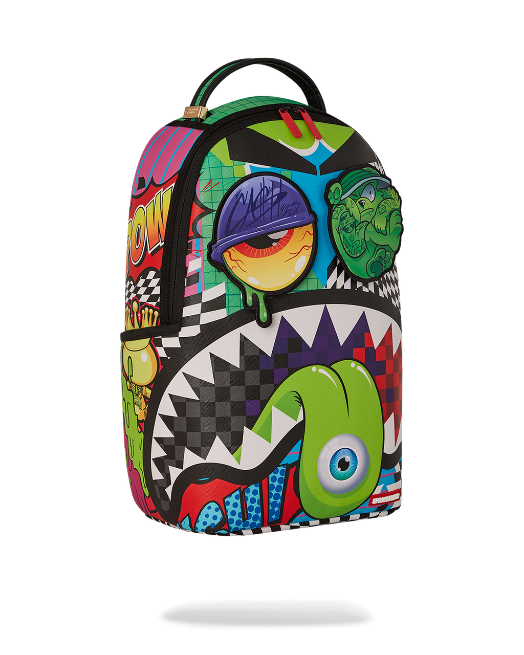 PSYCHO WORLD OF FUN BACKPACK (WITH REMOVABLE VELCRO EYE PATCHES)