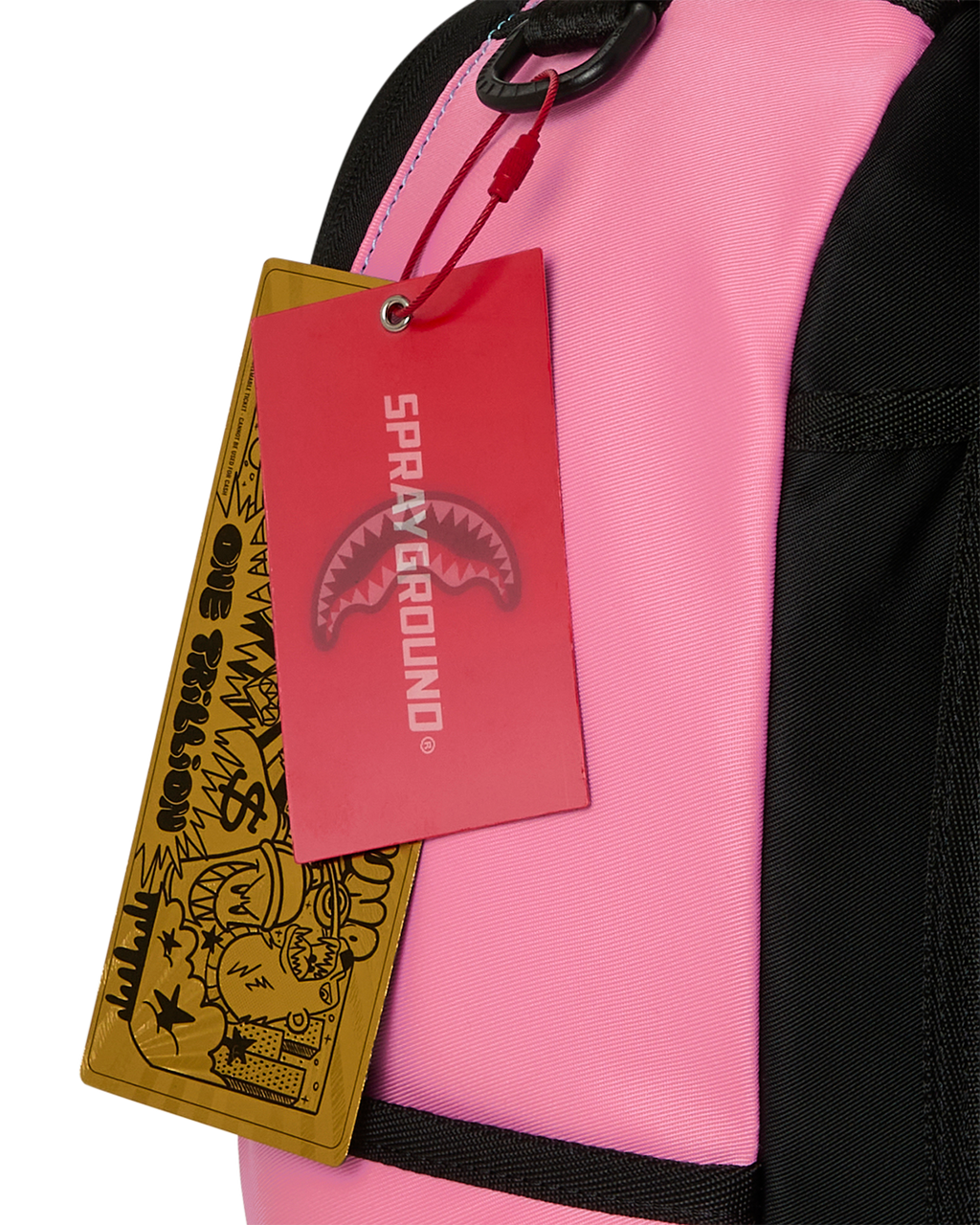 SPRAYGROUND® BACKPACK SHARK CENTRAL COTTON CANDY SPLIT BACKPACK