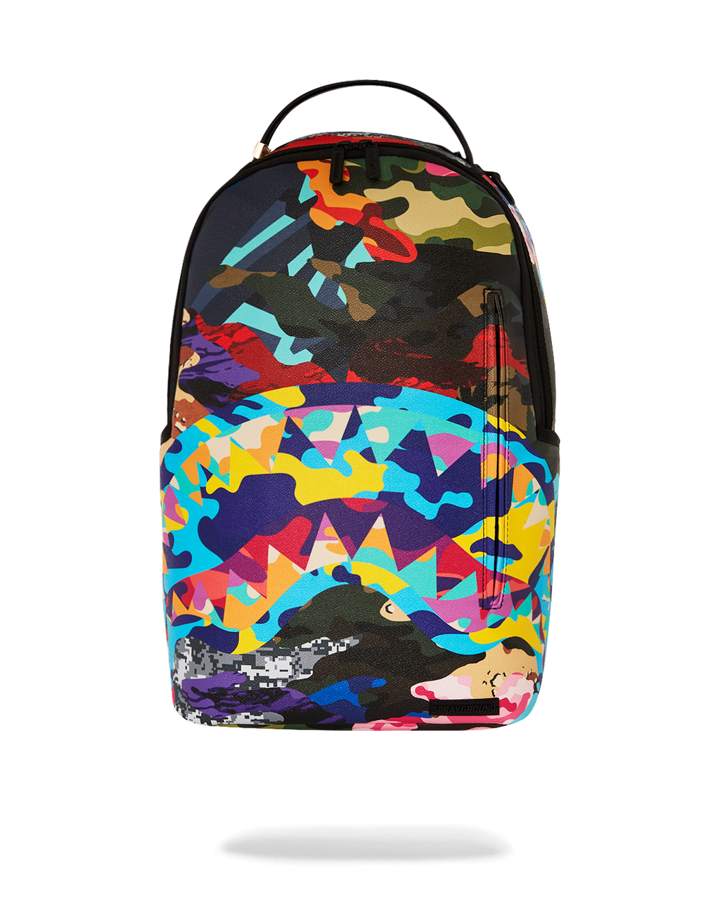 SLICED AND DICED CAMO BACKPACK