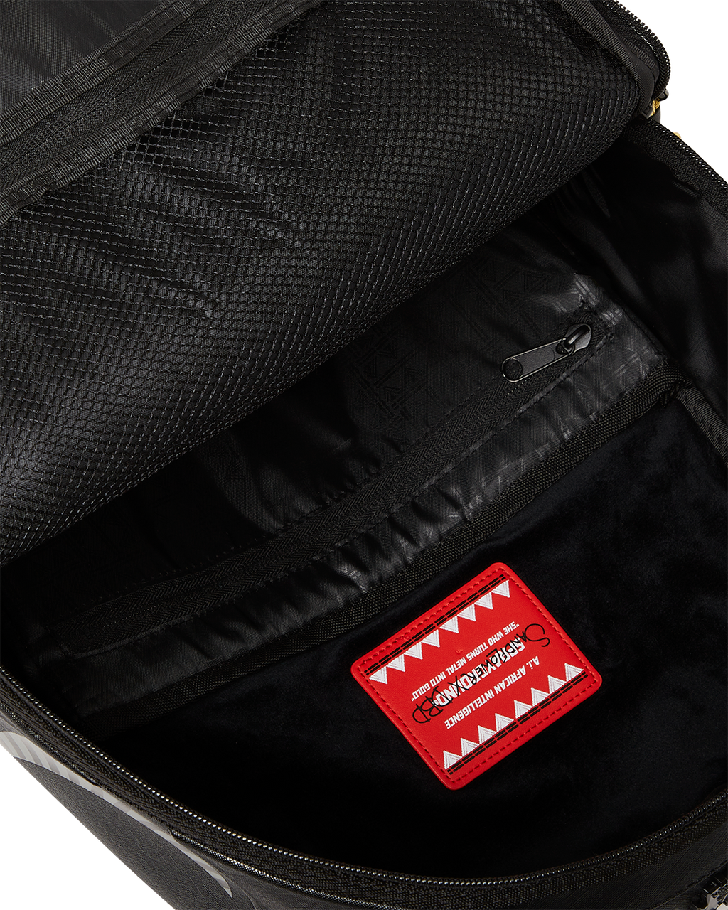 A.I. AFRICAN INTELLIGENCE SHARKS OF THE GOLD OCEAN BACKPACK - SANDFLOWER COLLAB