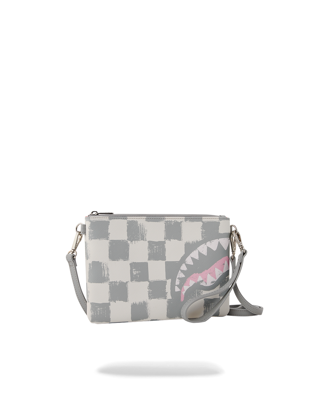 VANQUISH CREAM CROSSOVER CLUTCH