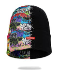 SPLIT GRAFF BEANIE