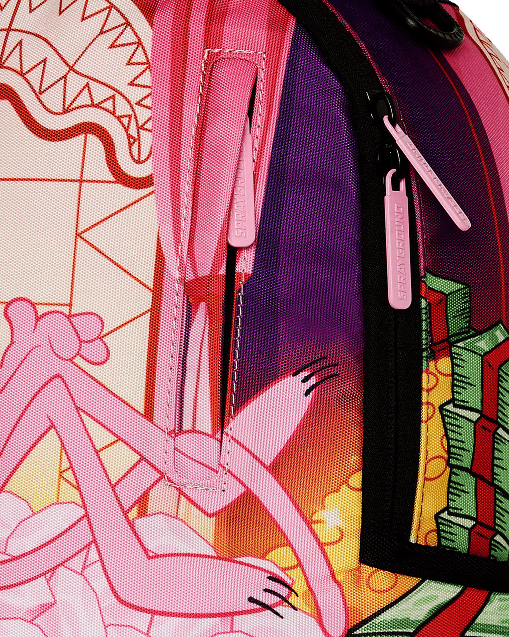 PINK PANTHER FORTRESS OF MONEY-TUDE BACKPACK