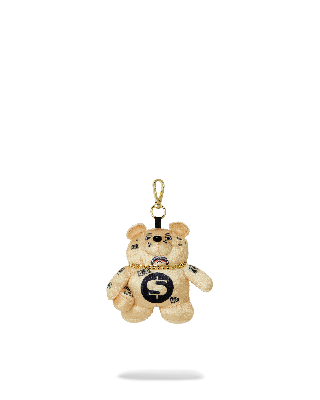 GOLDRUSH BEAR KEYCHAIN