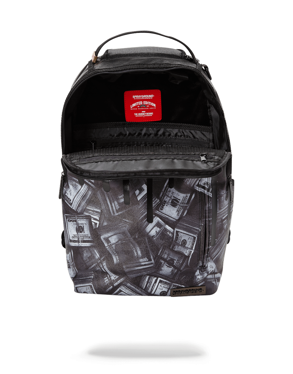 SPRAYGROUND® BACKPACK BLACKOUT MONEY DRIPS