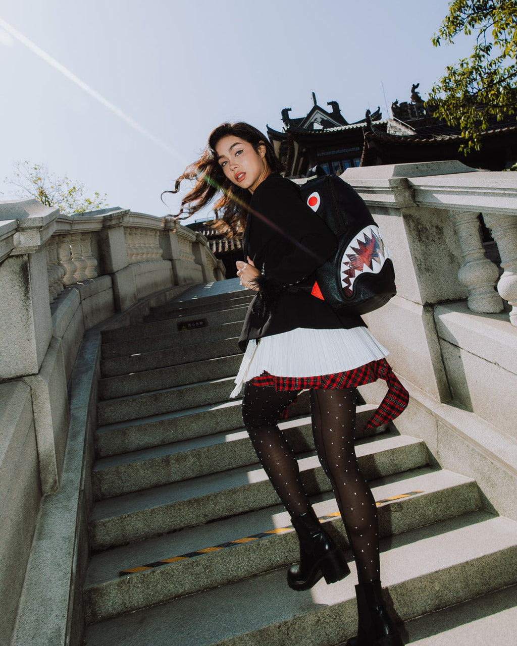 SPRAYGROUND® BACKPACK RUBBER TEETH SHARK BACKPACK