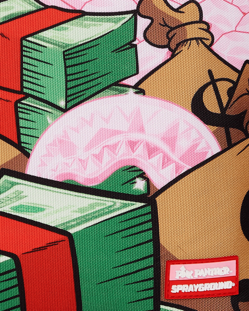 PINK PANTHER FORTRESS OF MONEY-TUDE BACKPACK