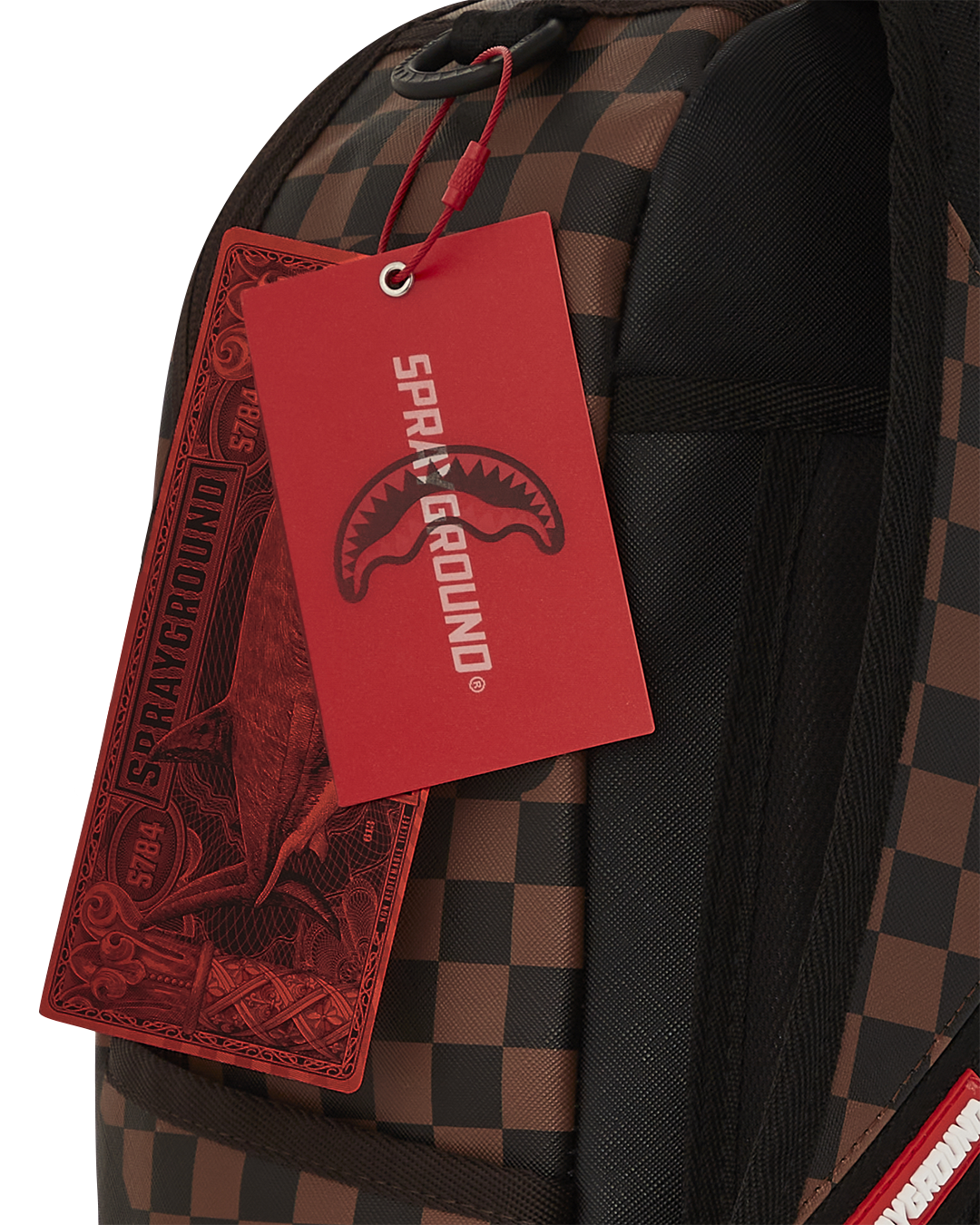 SPRAYGROUND® BACKPACK ASTROMANE AS THE WORLD'S LARGEST ZIPPER PULLEY
