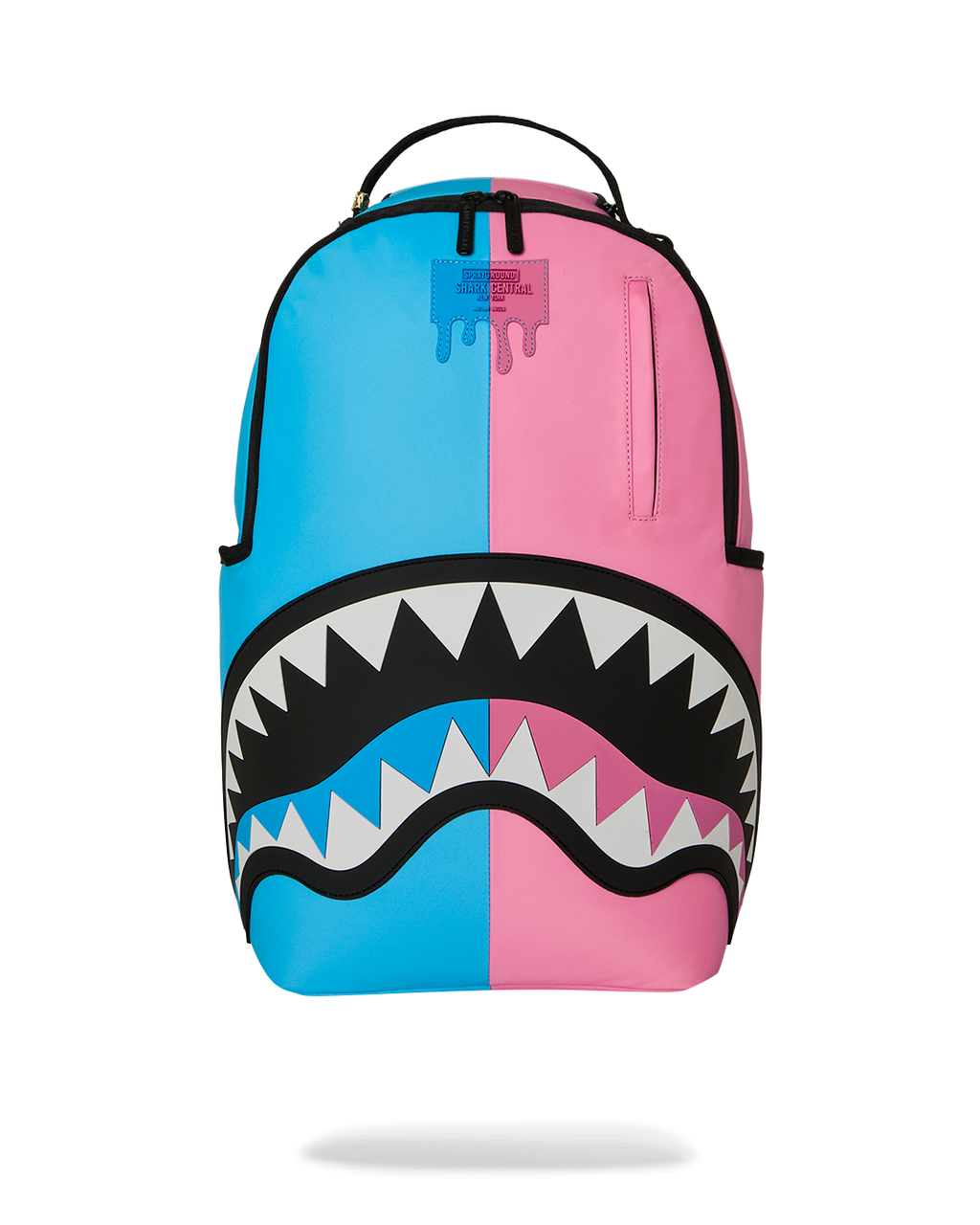 SPRAYGROUND® BACKPACK SHARK CENTRAL COTTON CANDY SPLIT BACKPACK