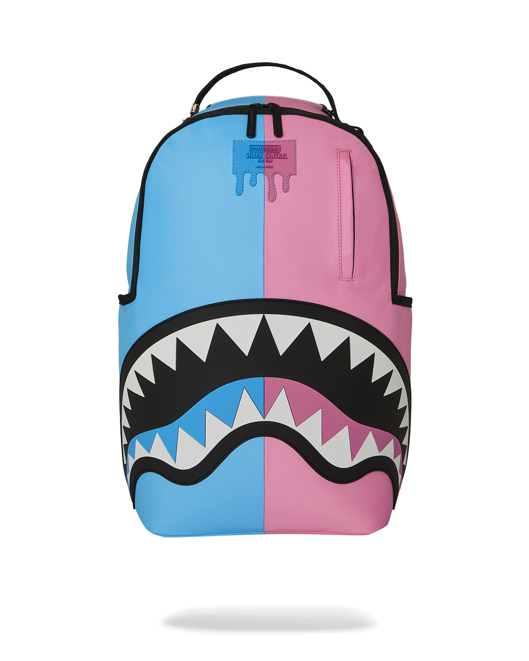 SPRAYGROUND® BACKPACK SHARK CENTRAL COTTON CANDY SPLIT BACKPACK