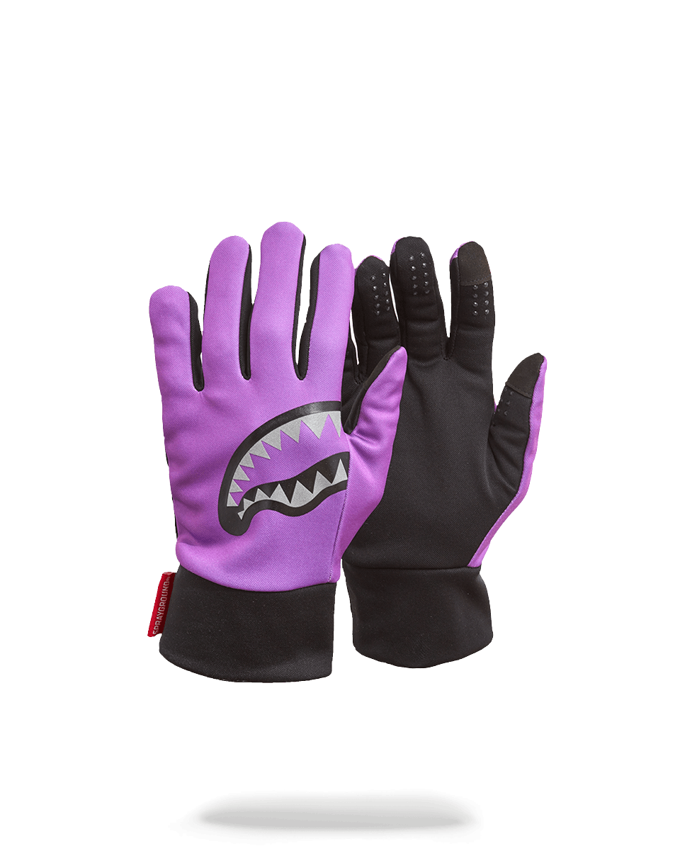 PURPLE 3M SHARK MOUTH GLOVES
