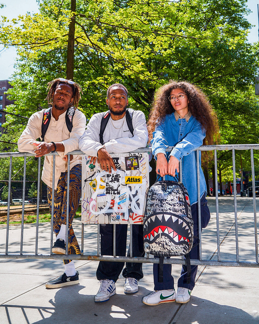 SPRAYGROUND® BACKPACK CHROME CRUSHER BACKPACK (DLXV)