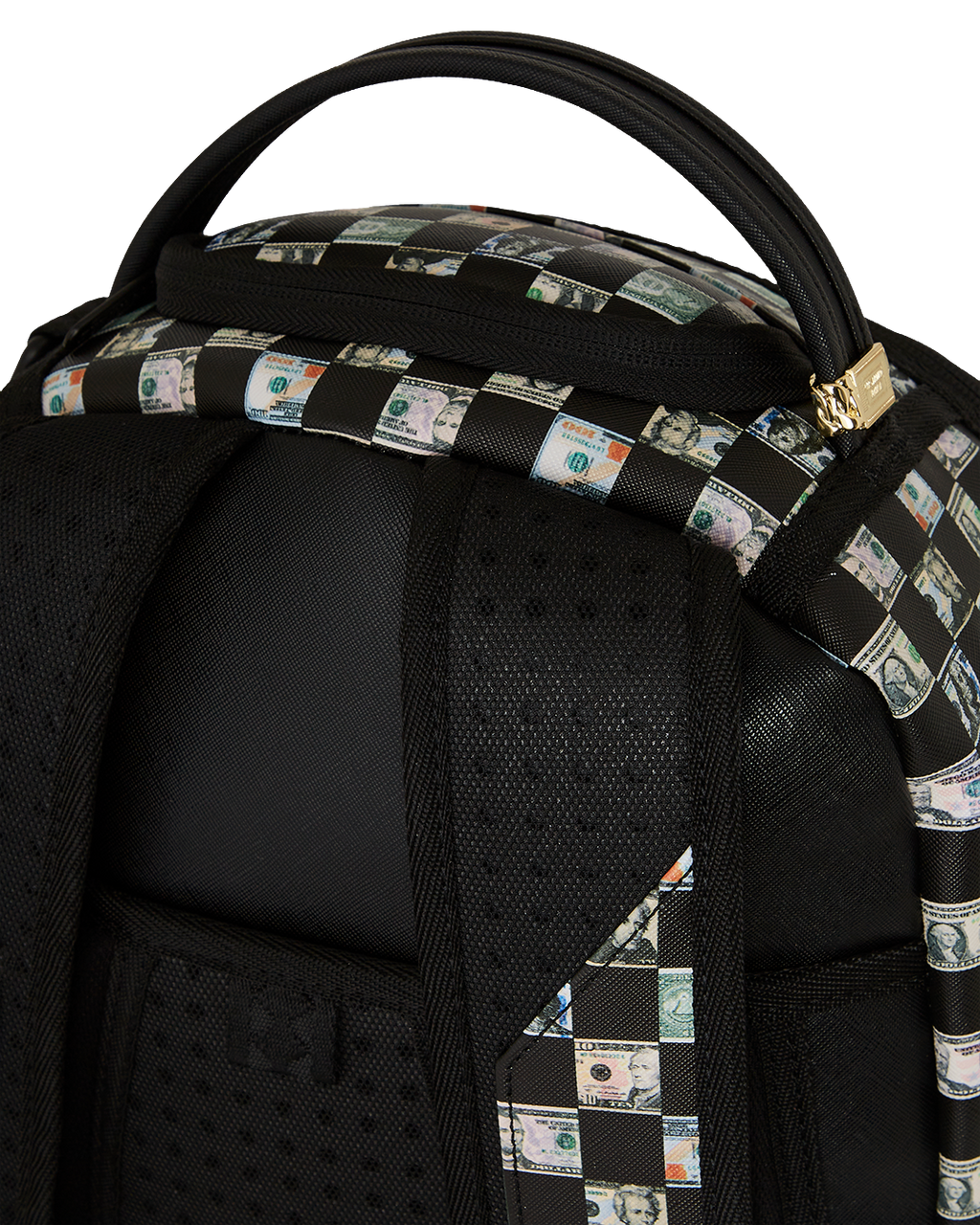 SPRAYGROUND® BACKPACK MONEY CHECK PATTERN DLX BACKPACK
