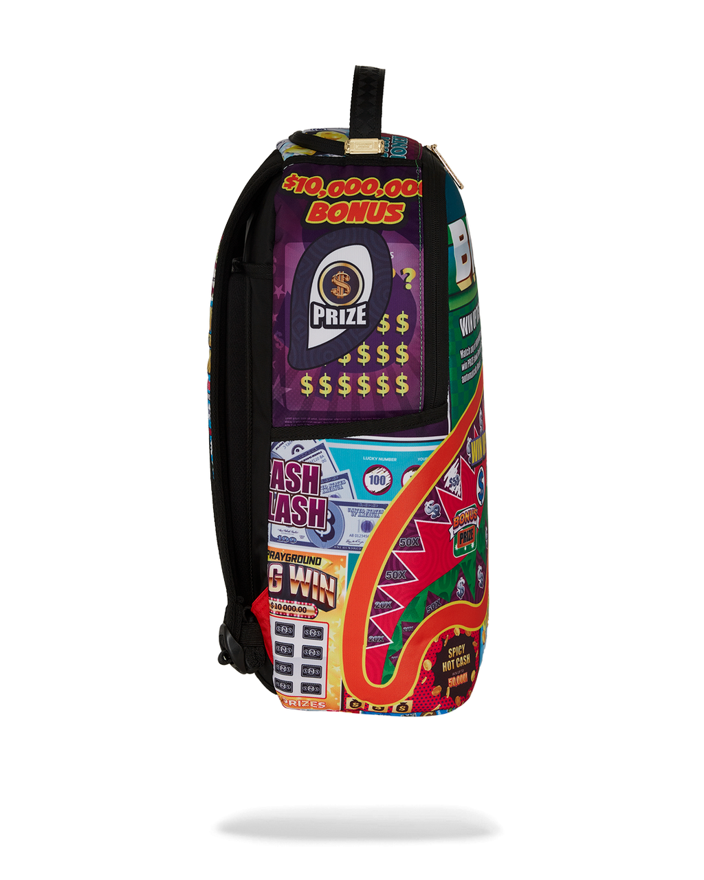 SPRAYGROUND® BACKPACK BIG MONEY BIG MONEY (WITH SCRATCH OFF PLAYING CARD) BACKPACK