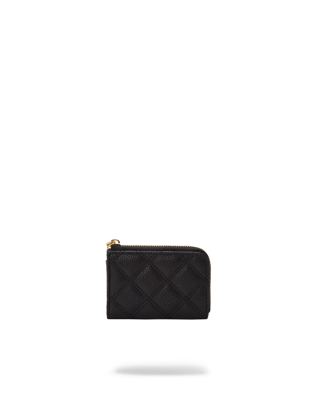 SPRAYGROUND® WALLET NOIR QUILT GOLD CHAIN SHARK WALLET
