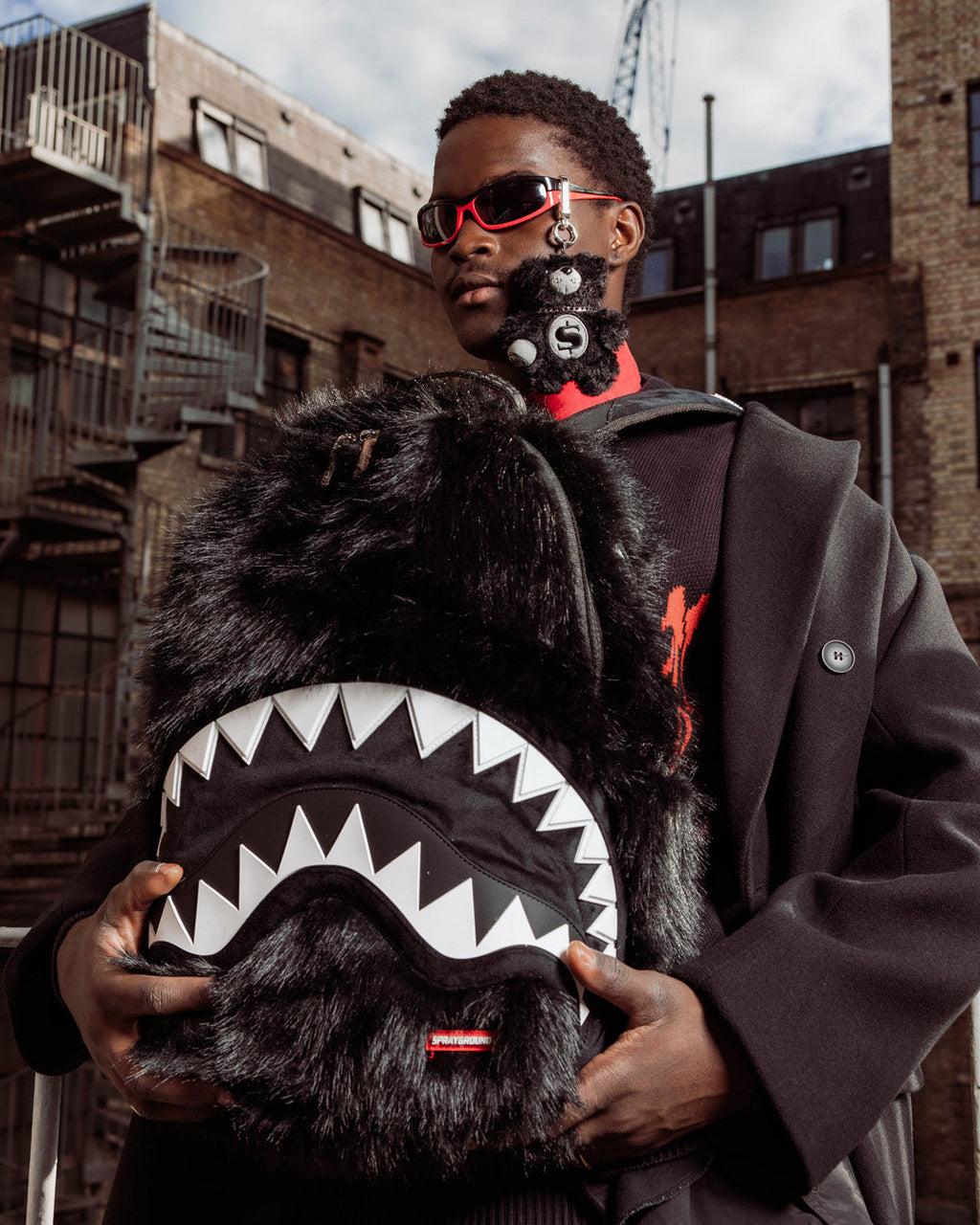 FURZILLA SHARK (NIGHT) BACKPACK