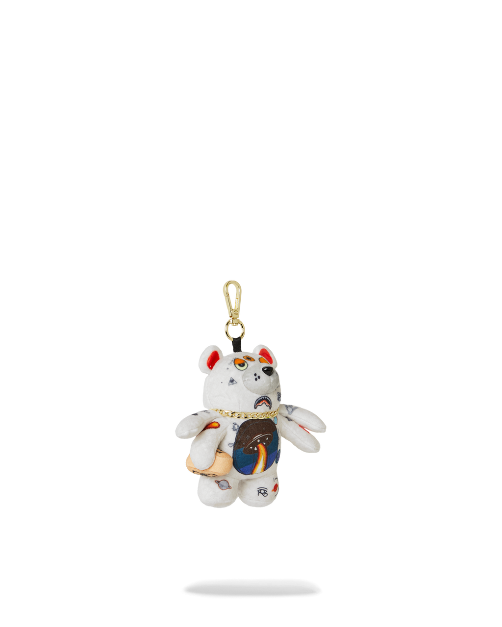 SPACED OUT BEAR KEYCHAIN