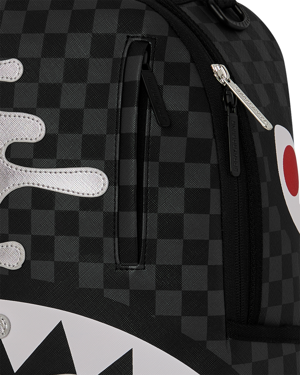 SPRAYGROUND® BACKPACK SILVER SIDE DRIP BACKPACK