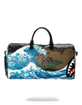 SPRAYGROUND® DUFFLE CAMOKAWA WAVE SHARK DUFFLE