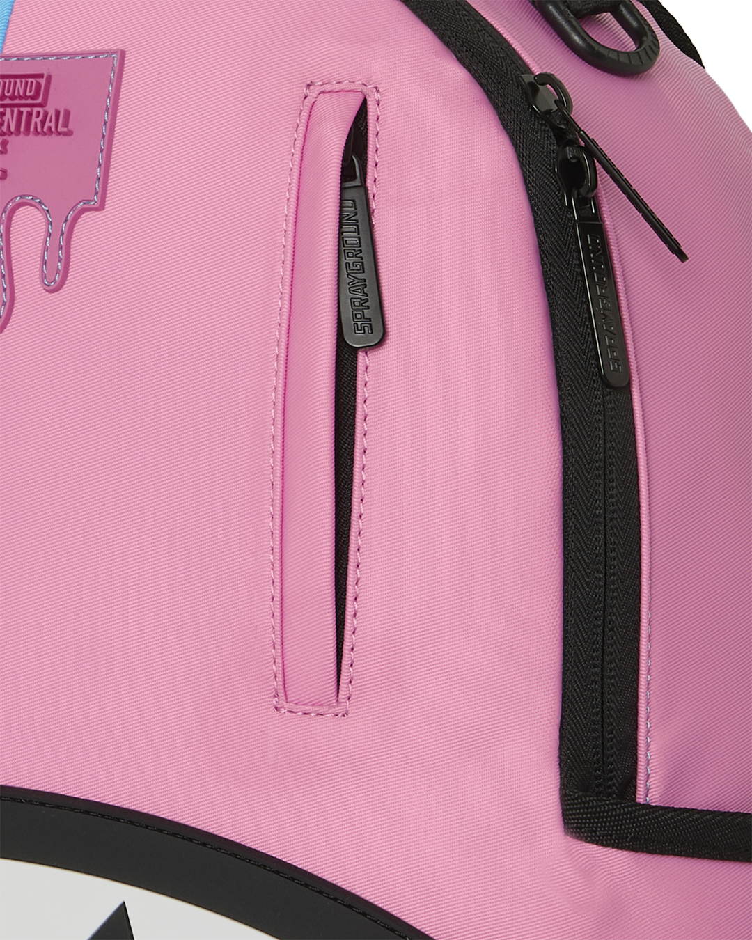 SPRAYGROUND® BACKPACK SHARK CENTRAL COTTON CANDY SPLIT BACKPACK