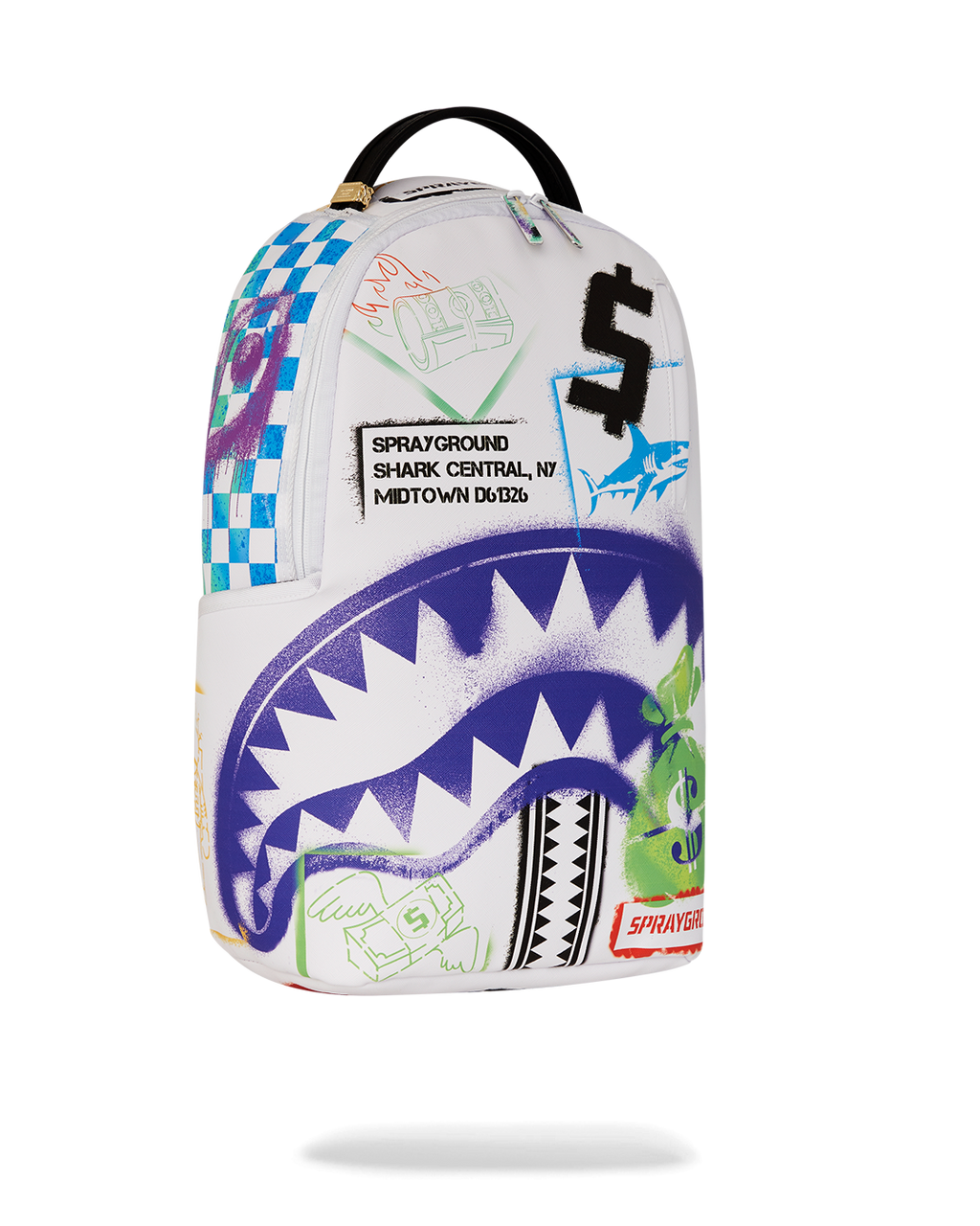 SHARK CENTRAL CUT OUT FOR GREATNESS DLXSV BACKPACK