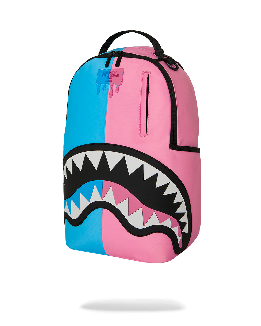 SPRAYGROUND® BACKPACK SHARK CENTRAL COTTON CANDY SPLIT BACKPACK