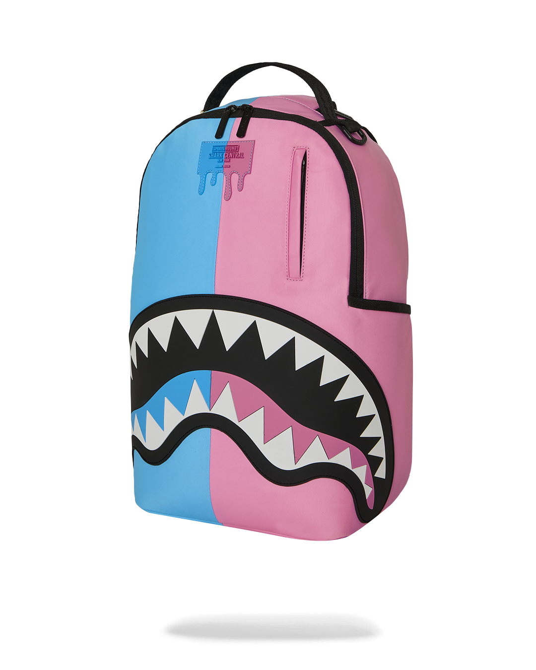SPRAYGROUND® BACKPACK SHARK CENTRAL COTTON CANDY SPLIT BACKPACK