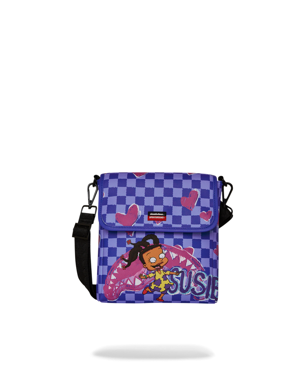 RUGRATS SUSIE CRAYON SHARK MESSENGER SLING