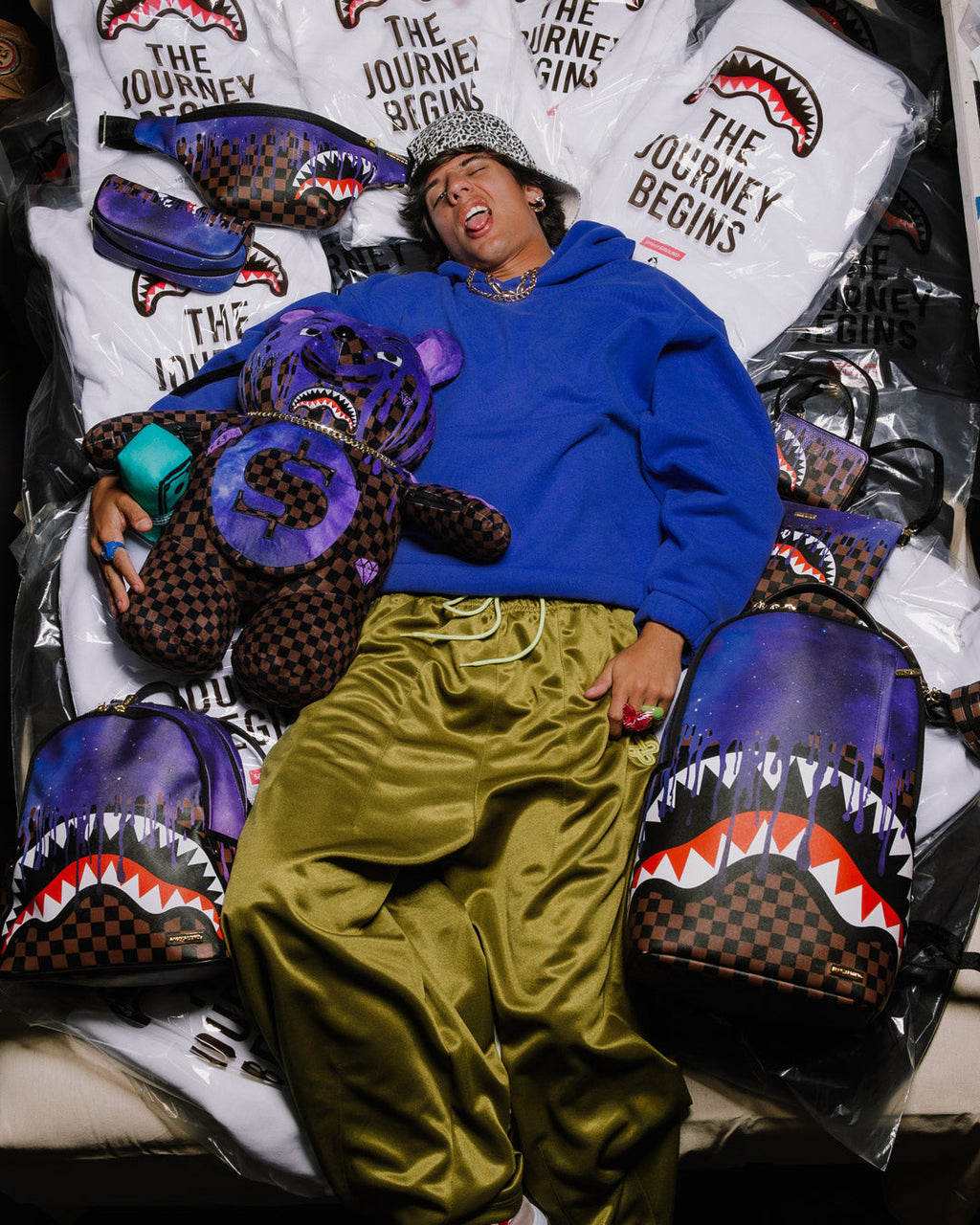 SPRAYGROUND® BACKPACK CHAMPION OF THE GALAXY MONEYBEAR BACKPACK