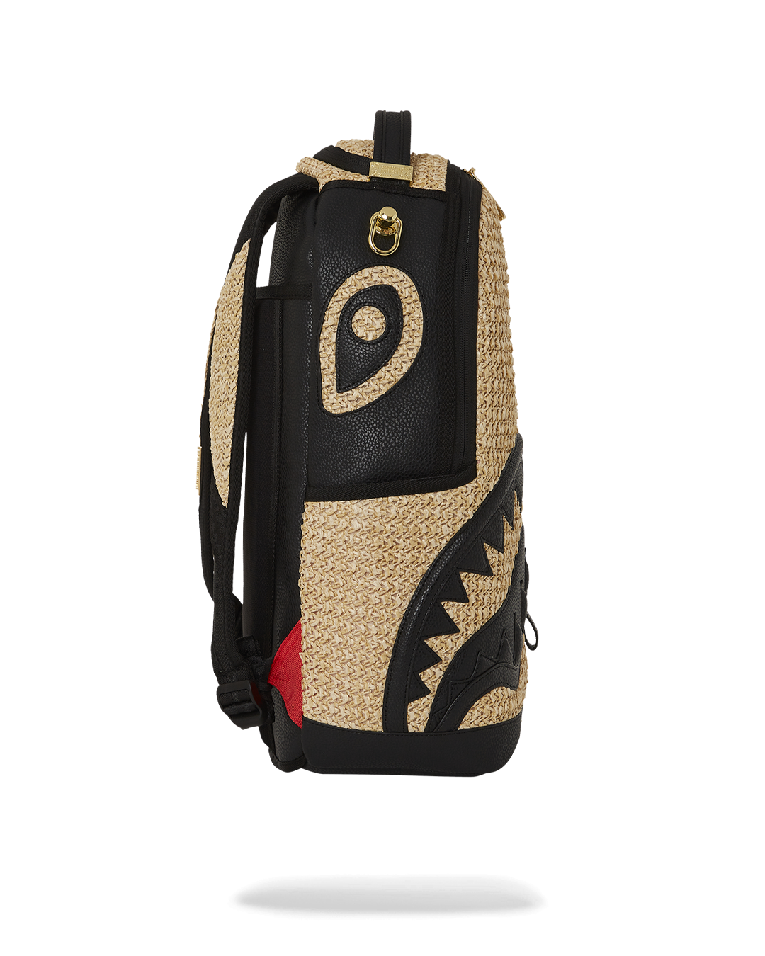 RAFFIA PALM BACKPACK