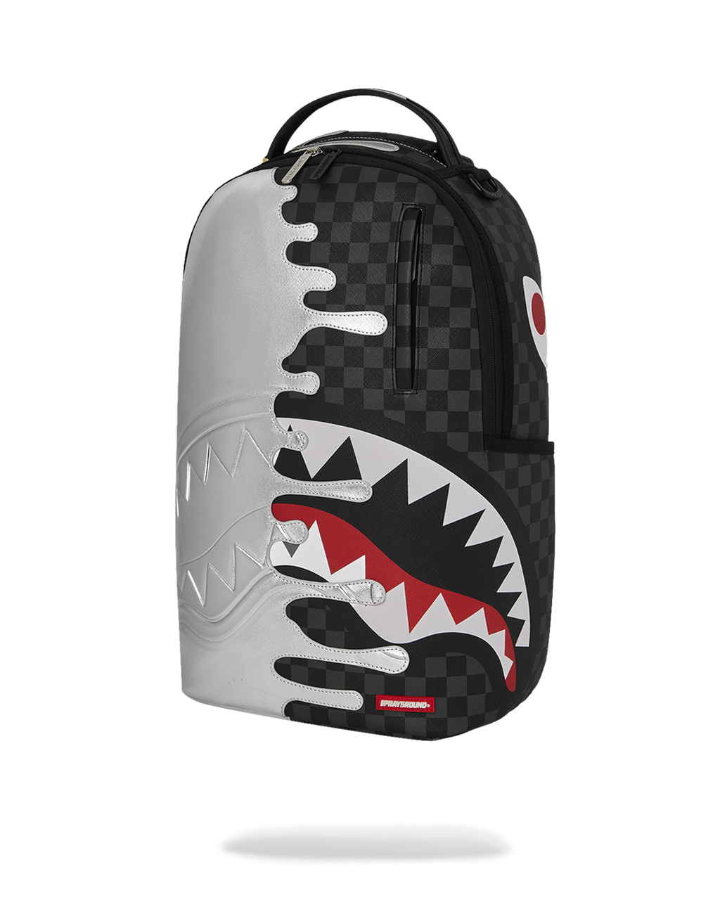 SPRAYGROUND® BACKPACK SILVER SIDE DRIP BACKPACK