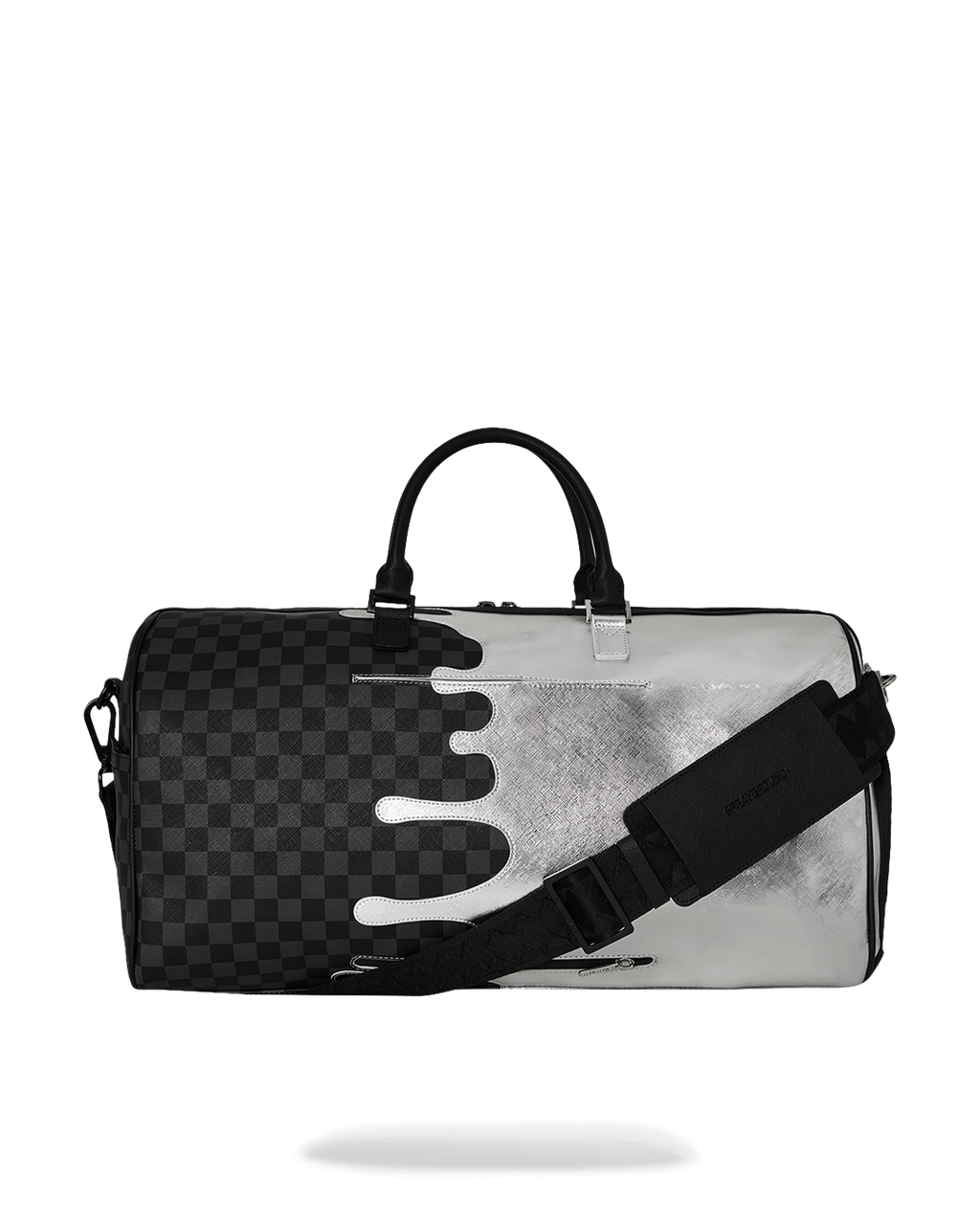 SPRAYGROUND® DUFFLE SILVER SIDE DRIP DUFFLE