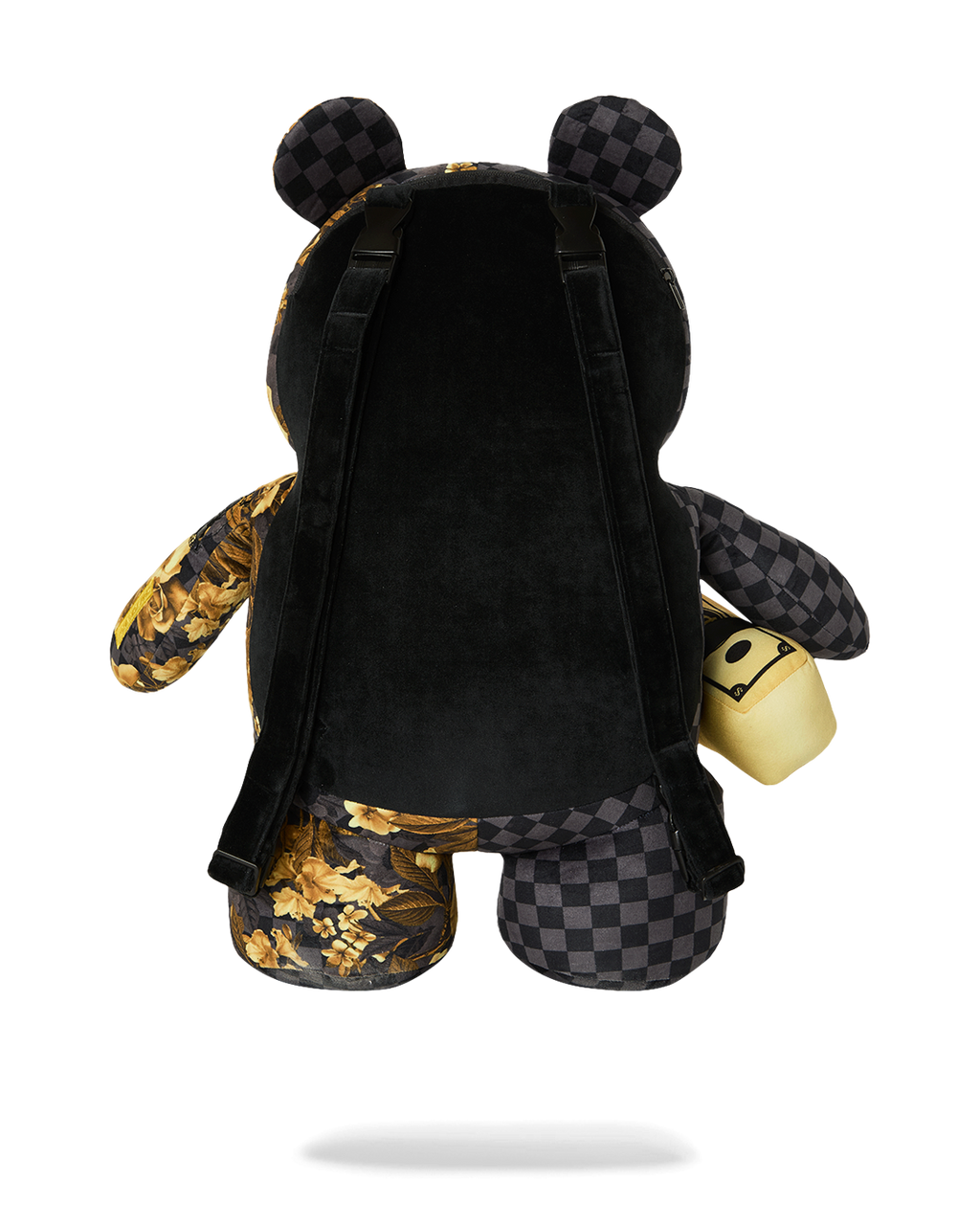 SPRAYGROUND® BACKPACK GOLD FLORAL REMIX MONEYBEAR BACKPACK