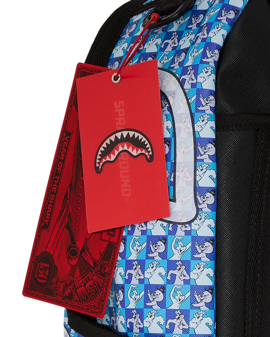 SPRAYGROUND® BACKPACK CASPER SEE THROUGH CHEX BACKPACK