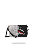 SPRAYGROUND® POUCHETTE SILVER SIDE DRIP CROSSOVER CLUTCH